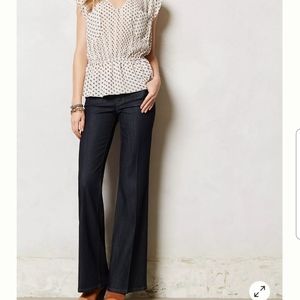 Athropologie Levell 99 Newport Wide Leg jeans